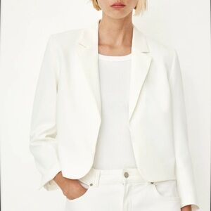 H&M Classic Cream Women's Blazer
